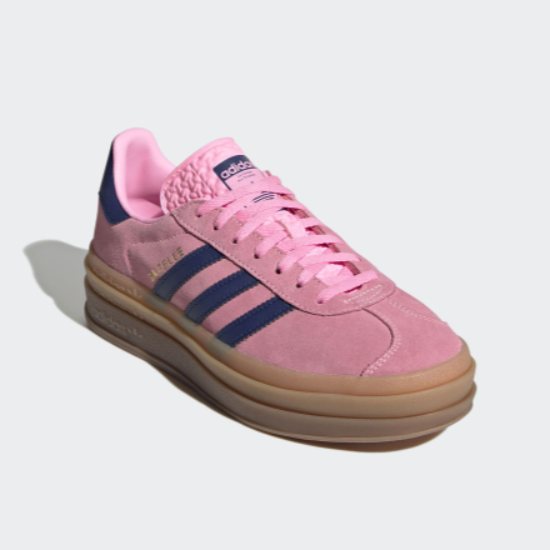 Adidas Women's Gazelle Bold Suede 'Pink Glow' - H06122
