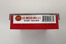 LEE 91937 40 S&W / 10mm Deluxe Carbide Breech Lock 4 Die Set (Ships Insured)