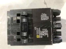 Square D QUAD BREAKER 15/50/50/15 - HOMT "HOMELINE" 