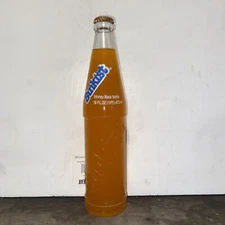 Full 16 Oz. Sunkist Orange Soda Bottle