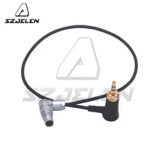 Locking 3.5mm to Upward 5pin Timecode Cable for ARRI ALEXA Mini LF SXT Zaxcom