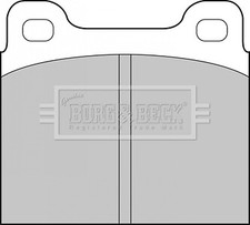 Set of Front Brake Pads for AUDI 80 (1966-1968) 613 1.7L 59kW 80PS