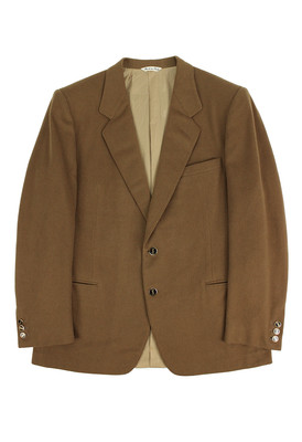 Yves Saint Laurent Blazer Wolle beige