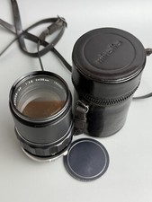 Minolta MC Tele Rokkor-PF 135mm f/2.8 Telephoto Manual Focus Lens & Haze Filter