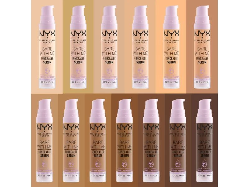 NYX Bare With Me Concealer Serum 9.6ml SEALED - Choose Shade