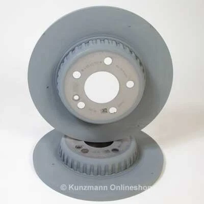 Original Mercedes-Benz Bremsscheiben Satz hinten C-Klasse 205 A0004230512 NEU - Bild 1 von 2