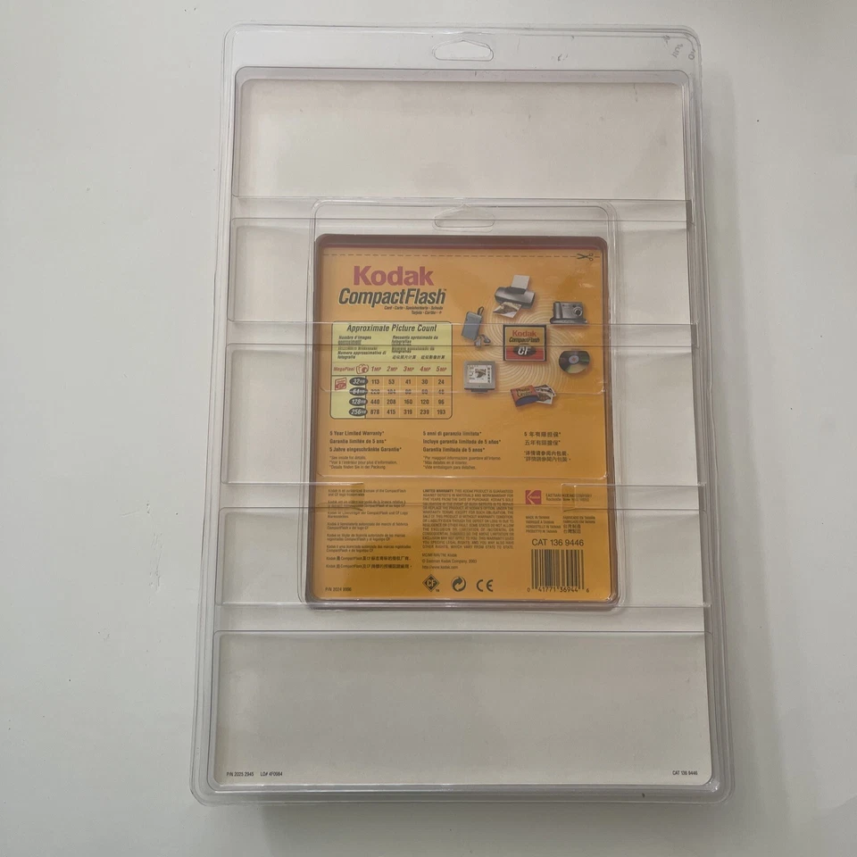 NEW Kodak 64MB CF Compact Flash Camera Memory Card - Image 2 of 2