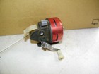 Vintage Unbranded Red Fishing Reel Made In Japan