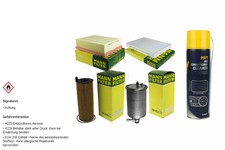 MANN FILTER Paket MANNOL Klimareiniger Audi A4 8EC B7 3.0 TDI quattro 2.7