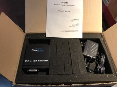 Pure Link DCDA-1 DVI to VGA Converter