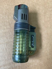 Jetline Pocket Torch Mega Jet Single Flame - Green - New