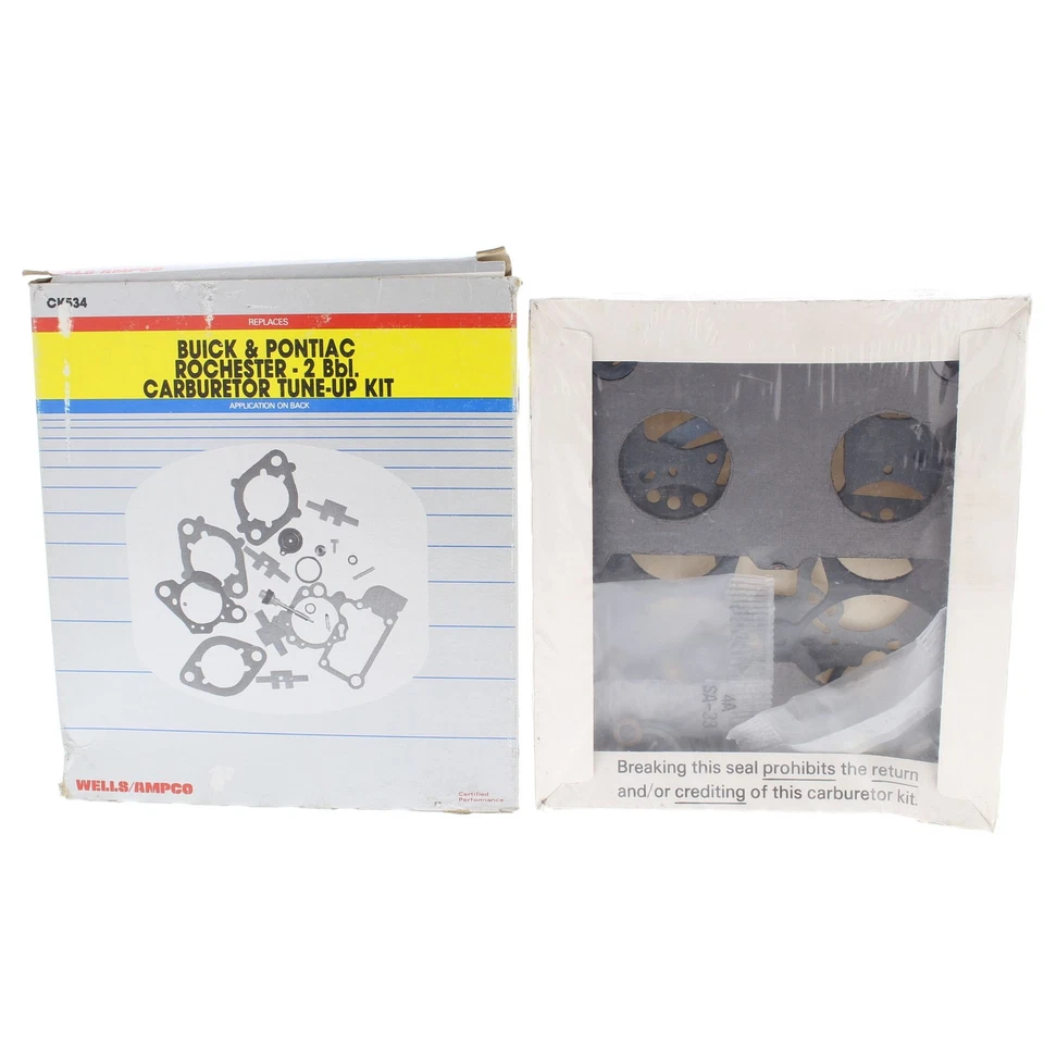 Ремонтный комплект карбюратора WELLS для 77 LeSabre Catalina Firebird LeMans 4,9 л - Изображение 2 из 4