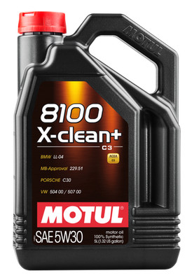 Aceite lubricante 8100 X-CLEAN+ 5W30 5L para motor de altas prestaciones - 