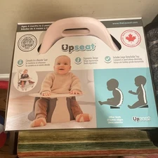 Upseat Baby Floor Seat Booster Chair for Sitting up with Removable Tray for Meal