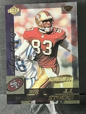 J.J.Stokes 1999 Collector's Edge Advantage Galvanized /500 #132  - 49ers