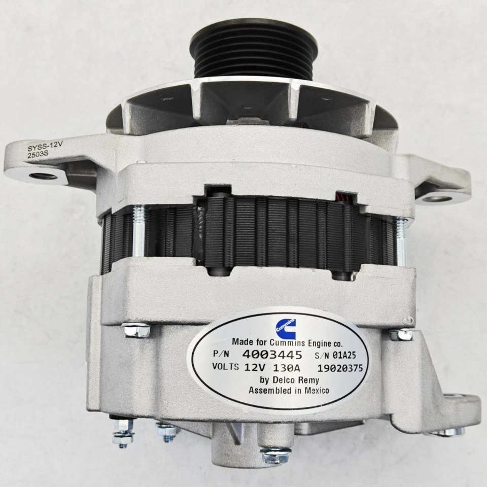 12V Alternator 4003445 Fits For Cummins Engine ISM11 M11 QSM11 6C8.3 New - Imagem 4 de 4