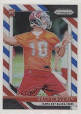 2018 Panini Prizm Rookie Red White & Blue Prizm Riley Ferguson #297 00jz
