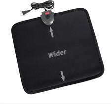 Heated Floor Mat Under Desk for Foot Warmer Wider 110V Adjustable Temperature