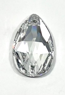 21 Stk Swarovski Crystal Foiled 28x17  Strasssteine Deko Basteln Nähen Glitzer