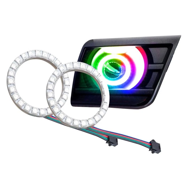 Oracle Halo Fog Lights LED Light Surface Add On Custom Light ColorSHIFT 1192-333 Foto 2 de 4