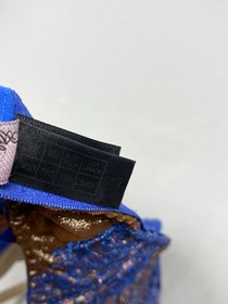 Agent Provocateur Samarra Blue Gold Soiree Bra 34D