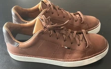 Allen Edmonds Sneakers Mens 8D Brown Port Washington Shoes Leather Lace Up