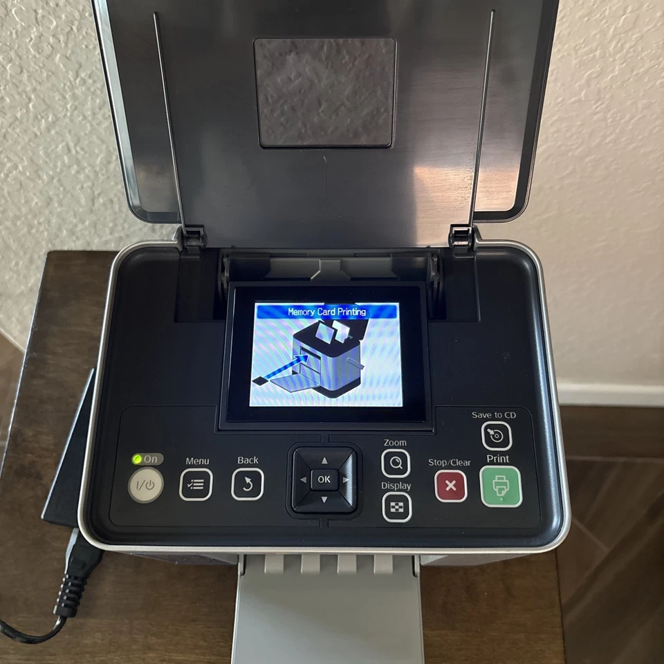 Epson PictureMate PM290 Personal Photo Lab Printer Complete CD Burner-Tested - Image 4 of 4