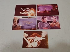 STAR TREK RARE  Behind-The-Scenes Photos '5 ×'3.5 Lot of 5. 