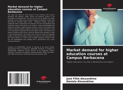 Market demand for higher education courses at Campus Barbacena Taschenbuch 2025