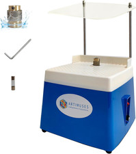 Stained Glass Grinder with 5/8"  1" Diamond Grinder Bit, Acrylic Baffle, 4200RP