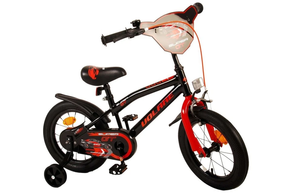 14 Zoll Kinder Jungen Fahrrad Kinderfahrrad Kinderrad MTB Rad Bike Rücktritt Rot - Bild 2 von 4