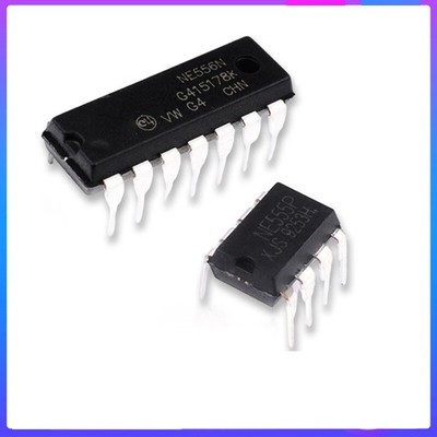 NE555P NE555 NE556N IC Timer Chips DIL & SMD Zeitgeber DIP-8/14 Präzisionstimer