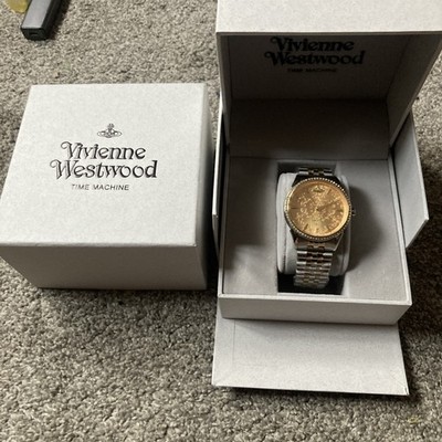 時計 Vivienne Westwood Gold Rectangle Watch Vivienne Westwood Women's Watch Brand New Boxed rose gold Dial