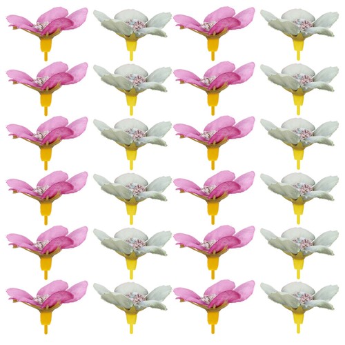 150 Pcs Kunstblumen Köpfe Margeriten Künstlich Künstliche Blumenköpfe - Bild 12 von 12