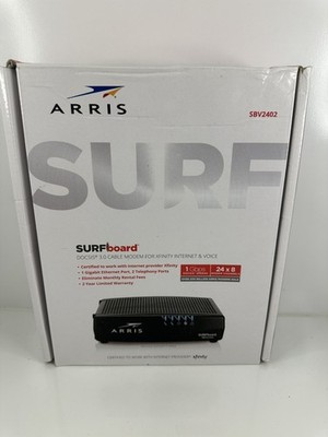 New ARRIS SURFboard SBV2402 DOCSIS 3.0 Cable Modem   XFINITY Comcast [READ] 
