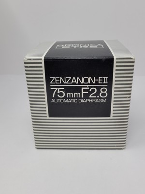 ZENZA BRONICA ETR-Si＋75mm F2.8 Read! [APP MINT] Zenza Bronica ETR S Film Camera 75mm F2.8 Lens AE