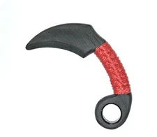 Training Karambit Knife Fixed Blade Dagger Trainer Silat Kali Arnis Escrima