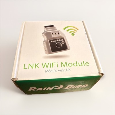 Rain Bird LNK Module WiFi Irrigation Controller Adapter, App Control, Gray/Black