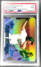 1998 Flair Showcase Jason Giambi Legacy Collection Row 0 /100 PSA 9 POP 1 A's