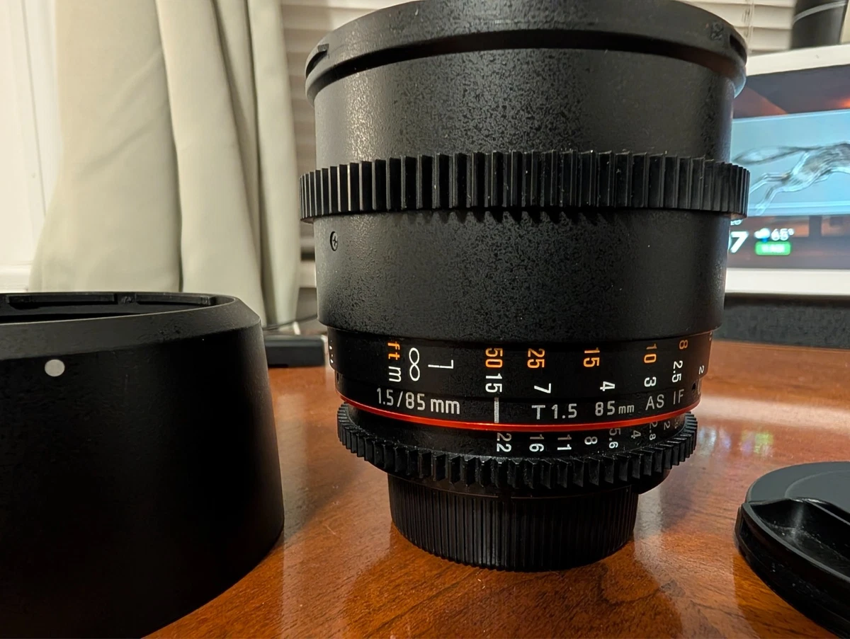 ROKINON 85mm Focal Camera Lenses for sale | eBay