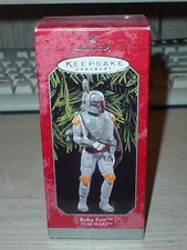 HALLMARK STAR WARS BOBA FETT 1998 CHRISTMAS KEEPSAKE ORNAMENTS