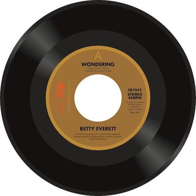 BETTY EVERETT Wondering / Try It, You'll Like - Modern Soul 45 (Soul Brother)