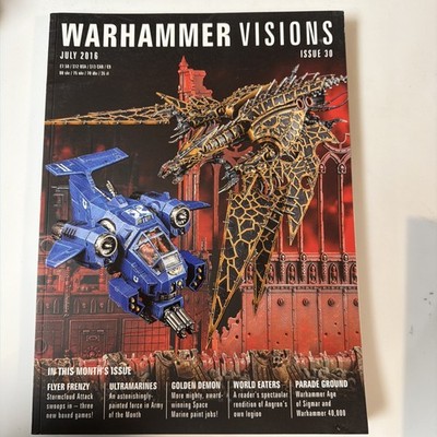 WARHAMMER VISIONS - 2016  24-36-27-28-30 Issue