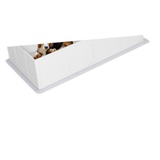 Spacious Dog Whelping Box with Adjustable Entry, Waterproof Pee Pad  Easy