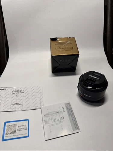 YONGNUO YN50 50mm f/1.8 Lens Kit for Canon EF