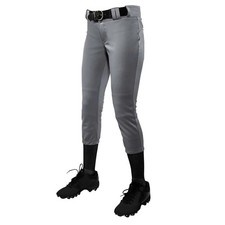 Softball.com Adult Fastpitch Softball Pants GRAY MD