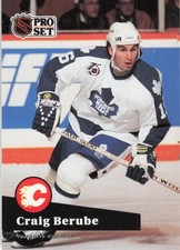 1991-92 Pro Set #495 Craig Berube