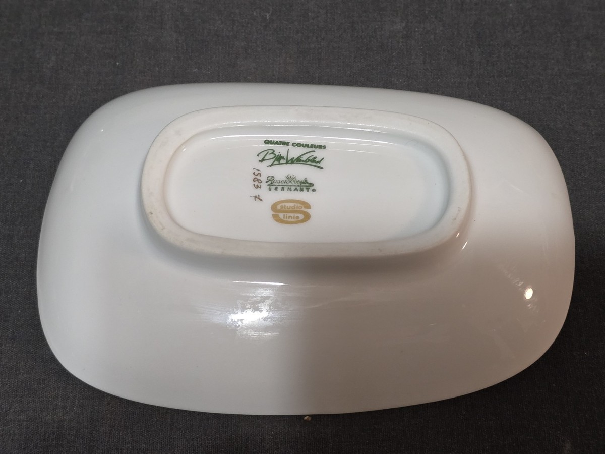Vtg Bjorn Wiinblad Rosenthal Quatre Couleurs Small Porcelain