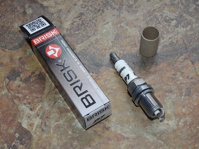 BRISK P7 Super Iridium High Performance Upgrade Replacement Racing Spark Plugs