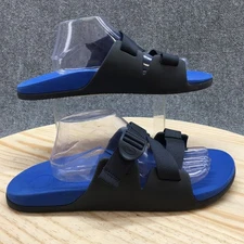 Chaco Sandals Mens 14 Chillos Slide Blue Slip On Comfort Casual Open Toe FlatsCh